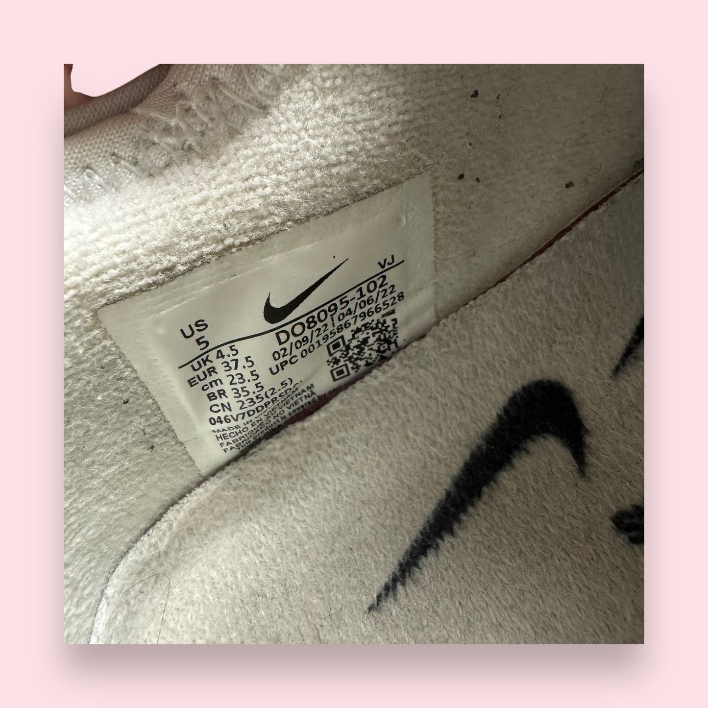 Air Max Sunder CDG White - 37.5
