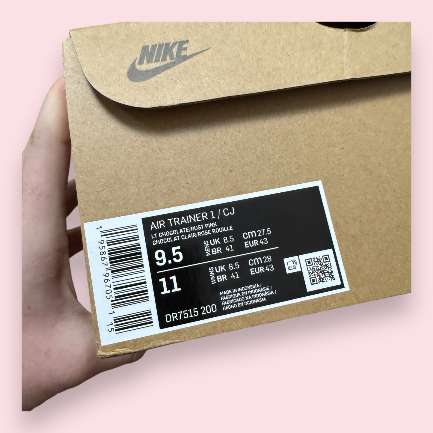 Air Trainer 1 Travis Scott Brown - 43