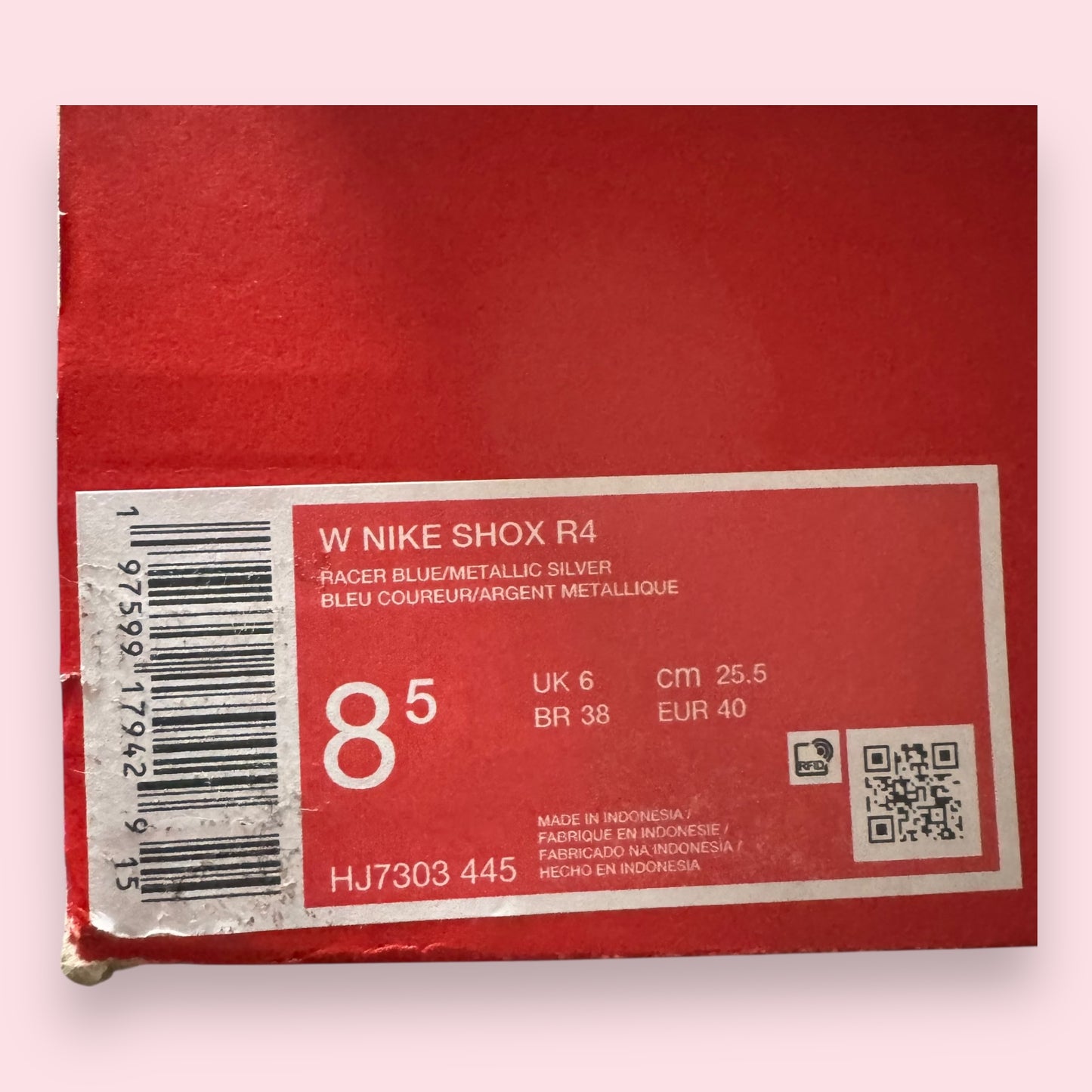 Shox R4 Racer Blue - 40