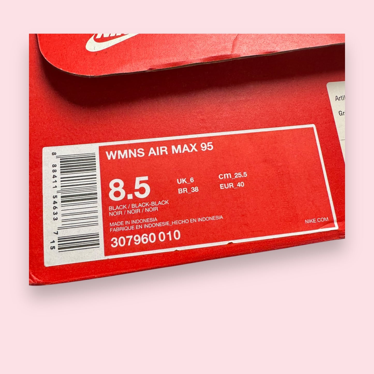 Air Max 95 Black - 40