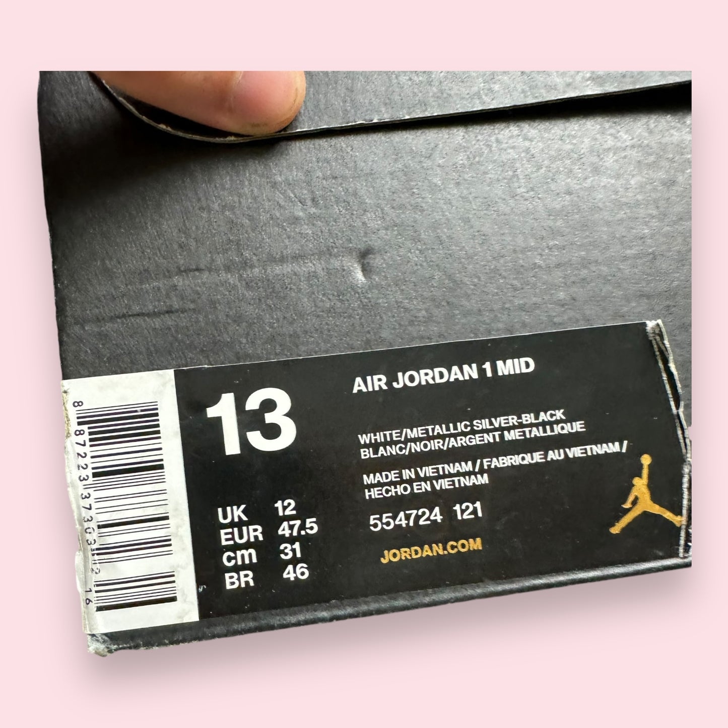 Jordan 1 Mid Alternate Think 16 - 47.5