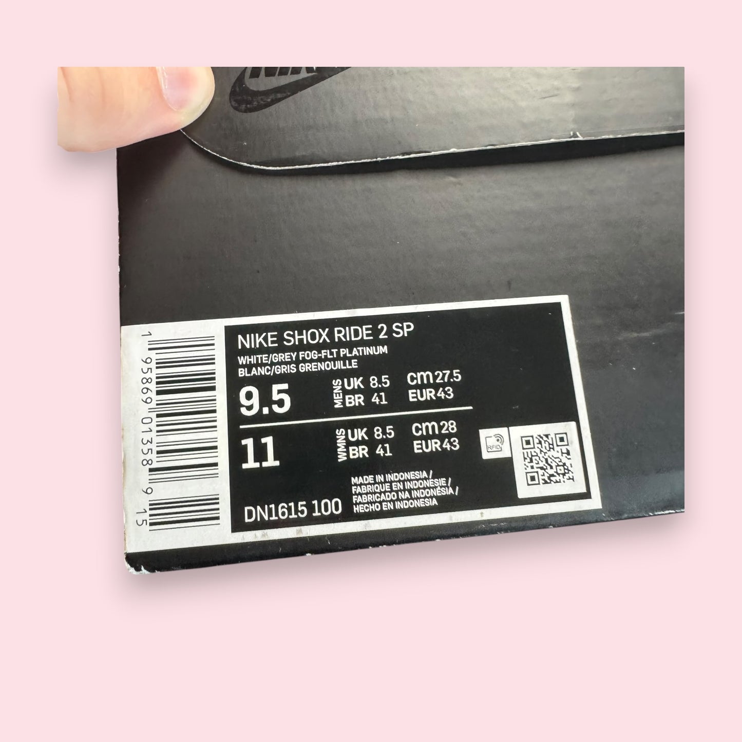 Shox Ride 2 Supreme White - 43