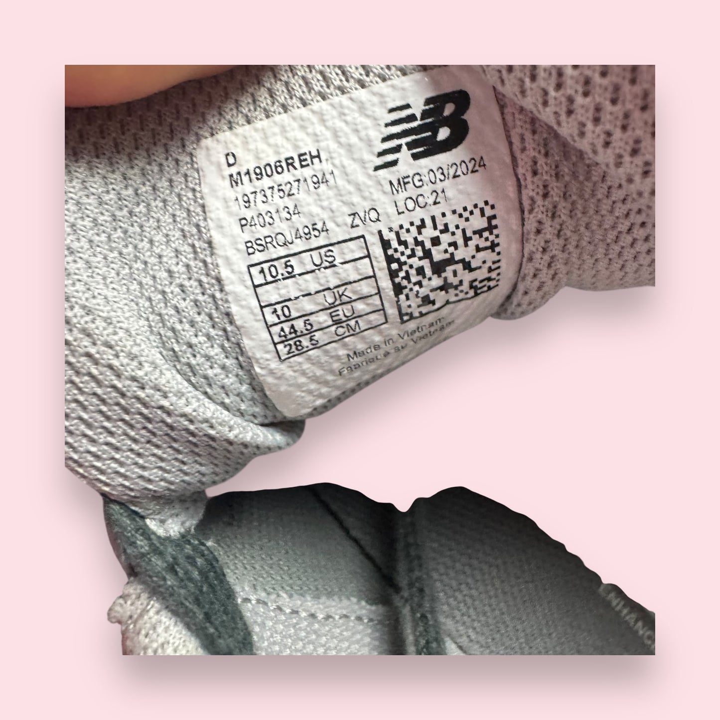 New Balance 1906R Silver - 44.5