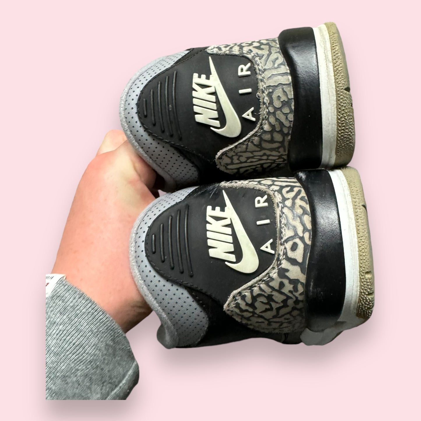 Jordan 3 Black Cement - 36