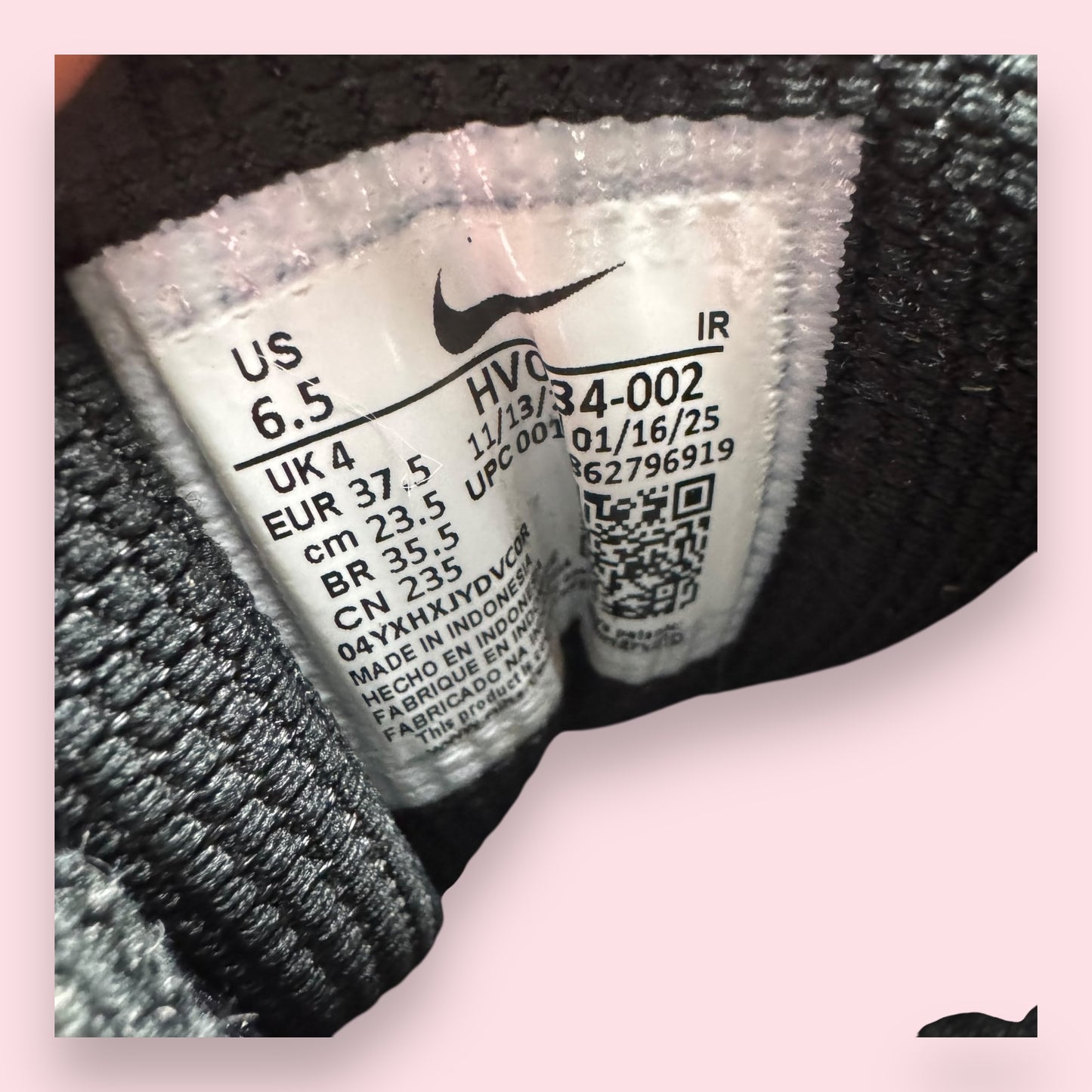 Shox R4 Black Floral - 37.5