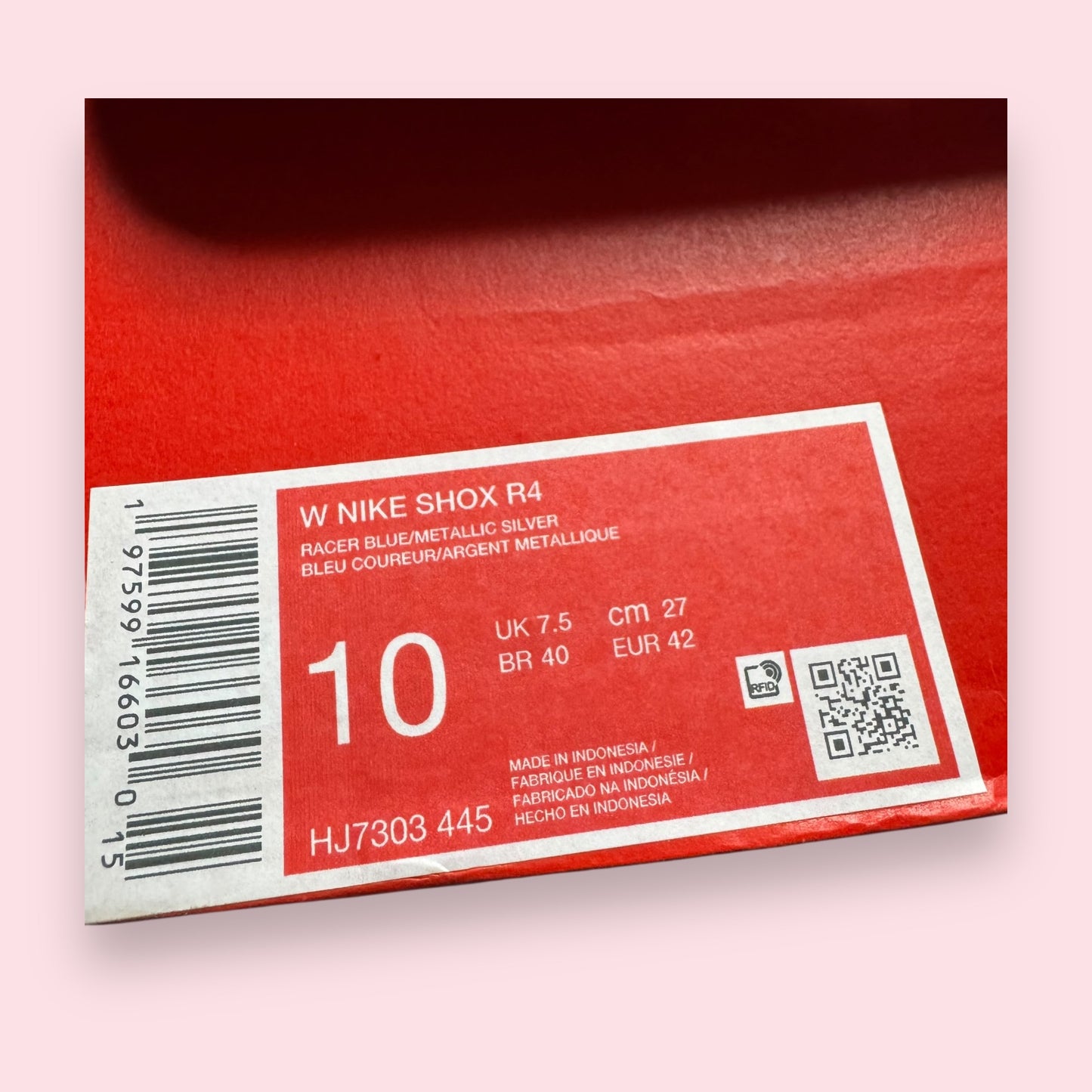 Shox R4 Racer Blue - 42