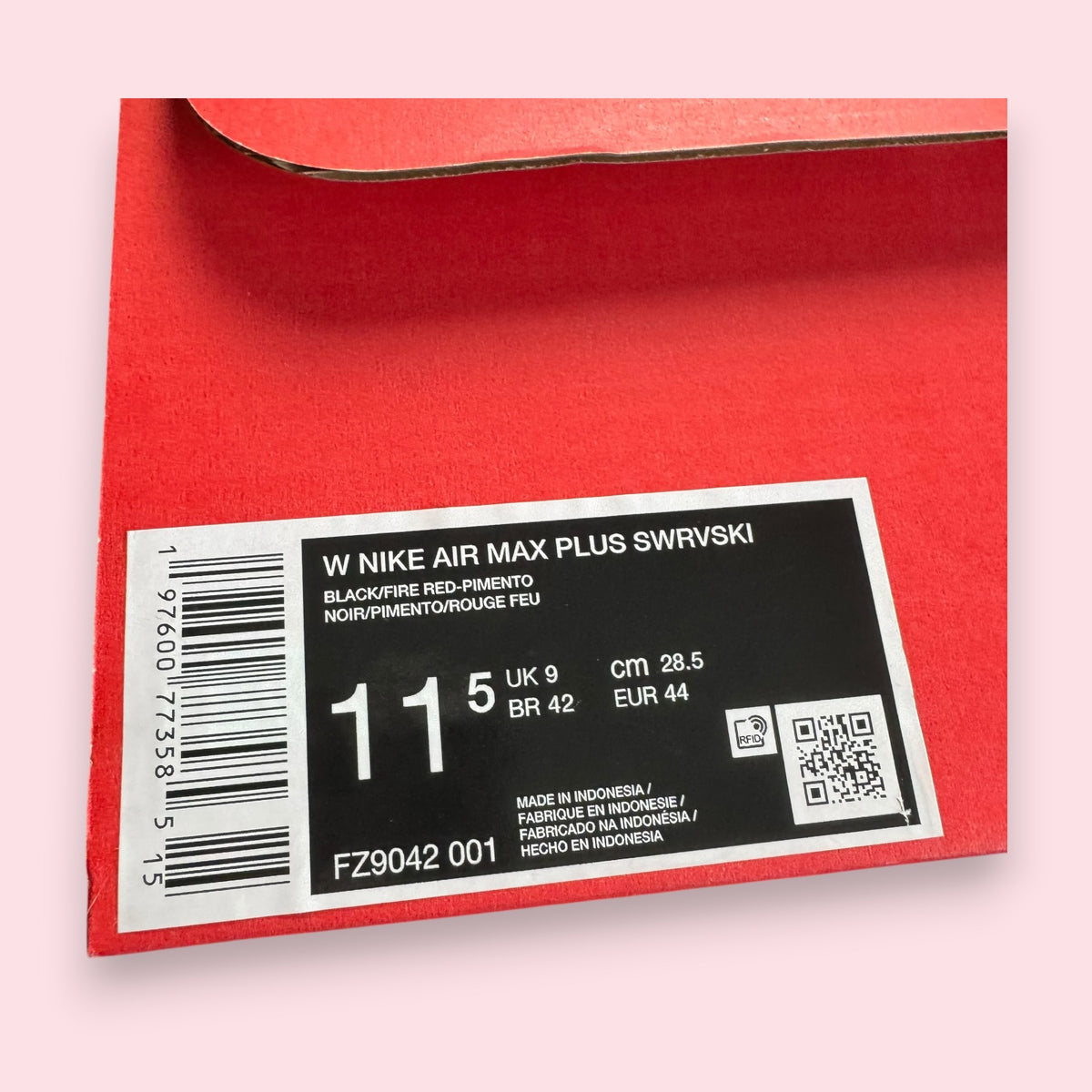 Air Max Plus Tn Swarovski Sunset - 44