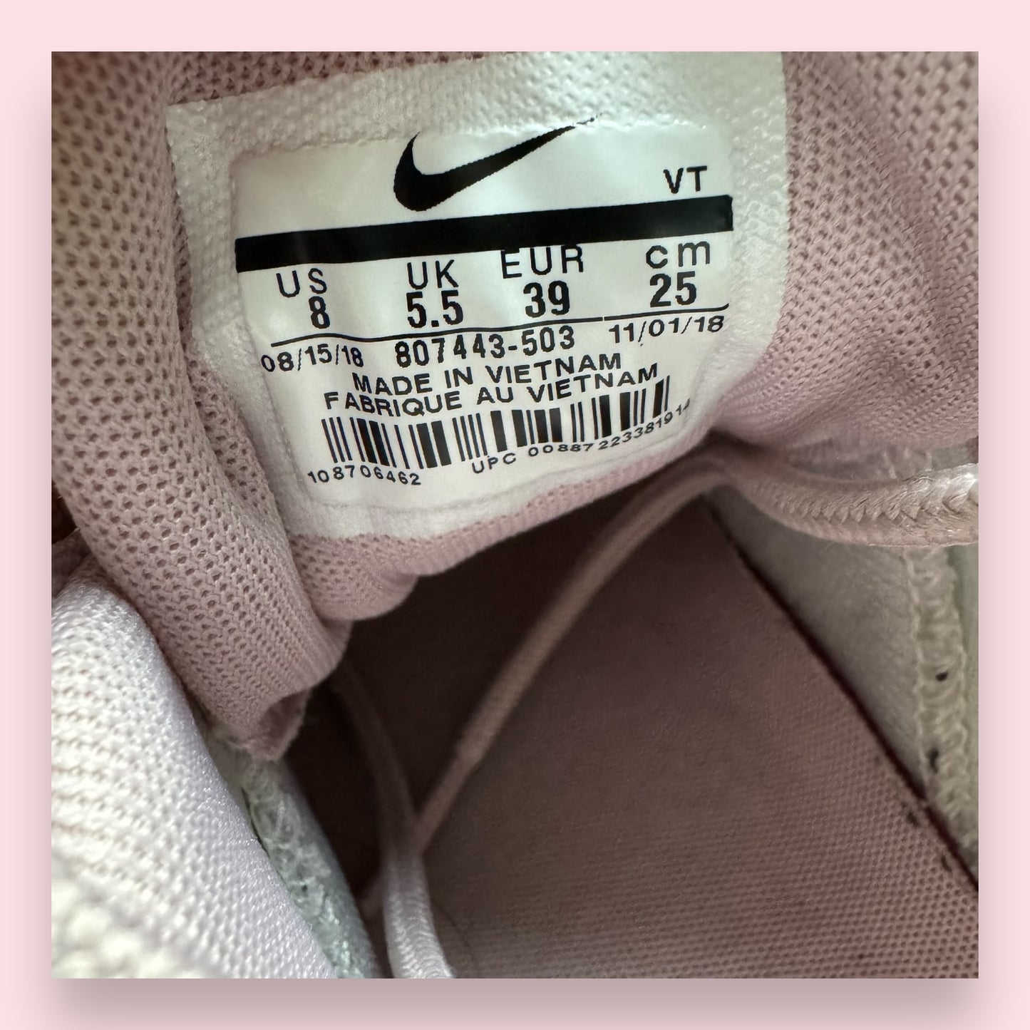 Air Max 95 Pink - 39