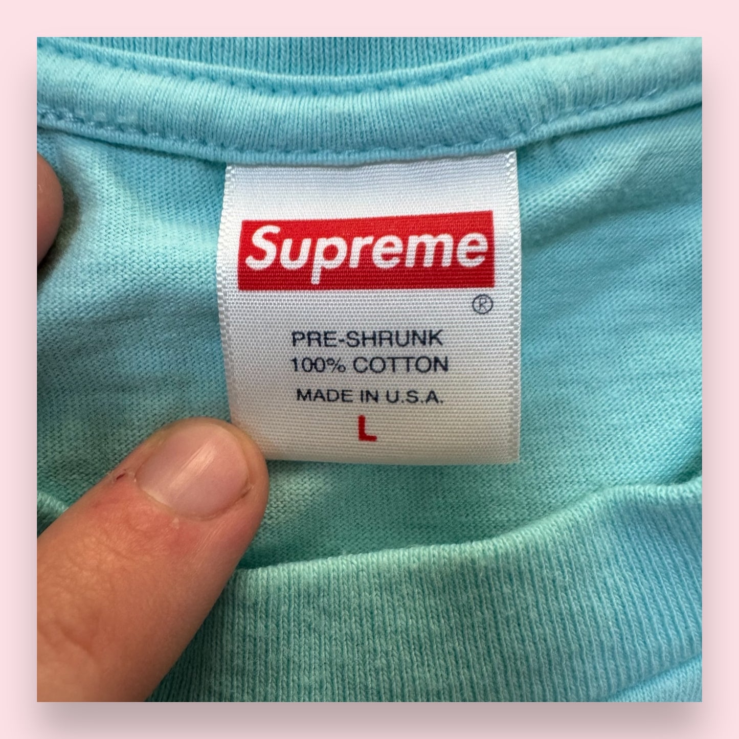 Supreme Shrek TEE Blue - L