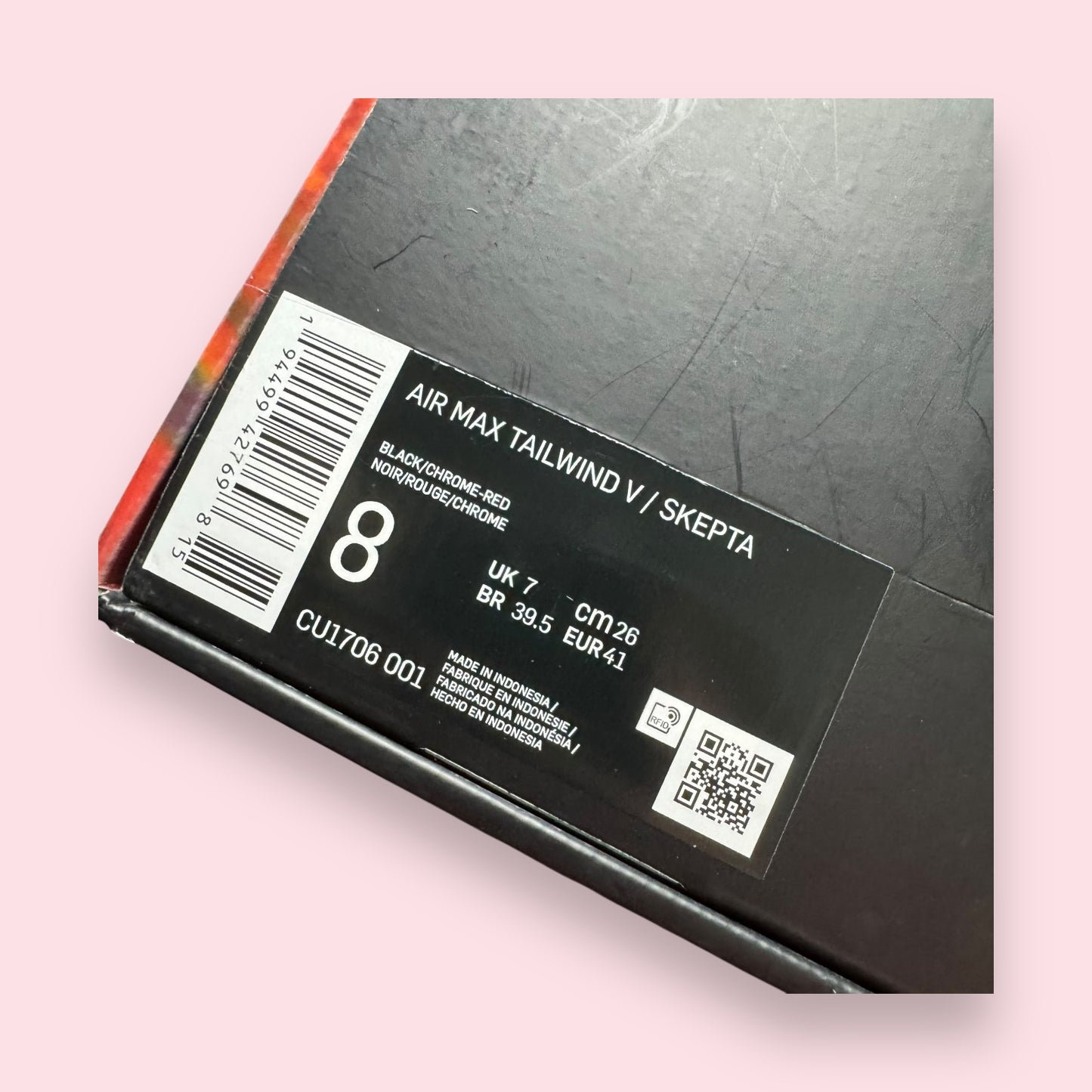 Air Max Tailwind 5 Skepta Red - 41