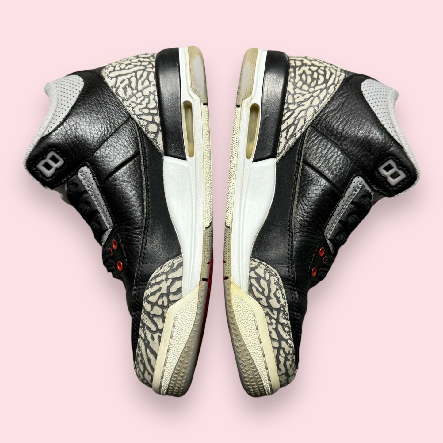 Jordan 3 Black Cement - 36