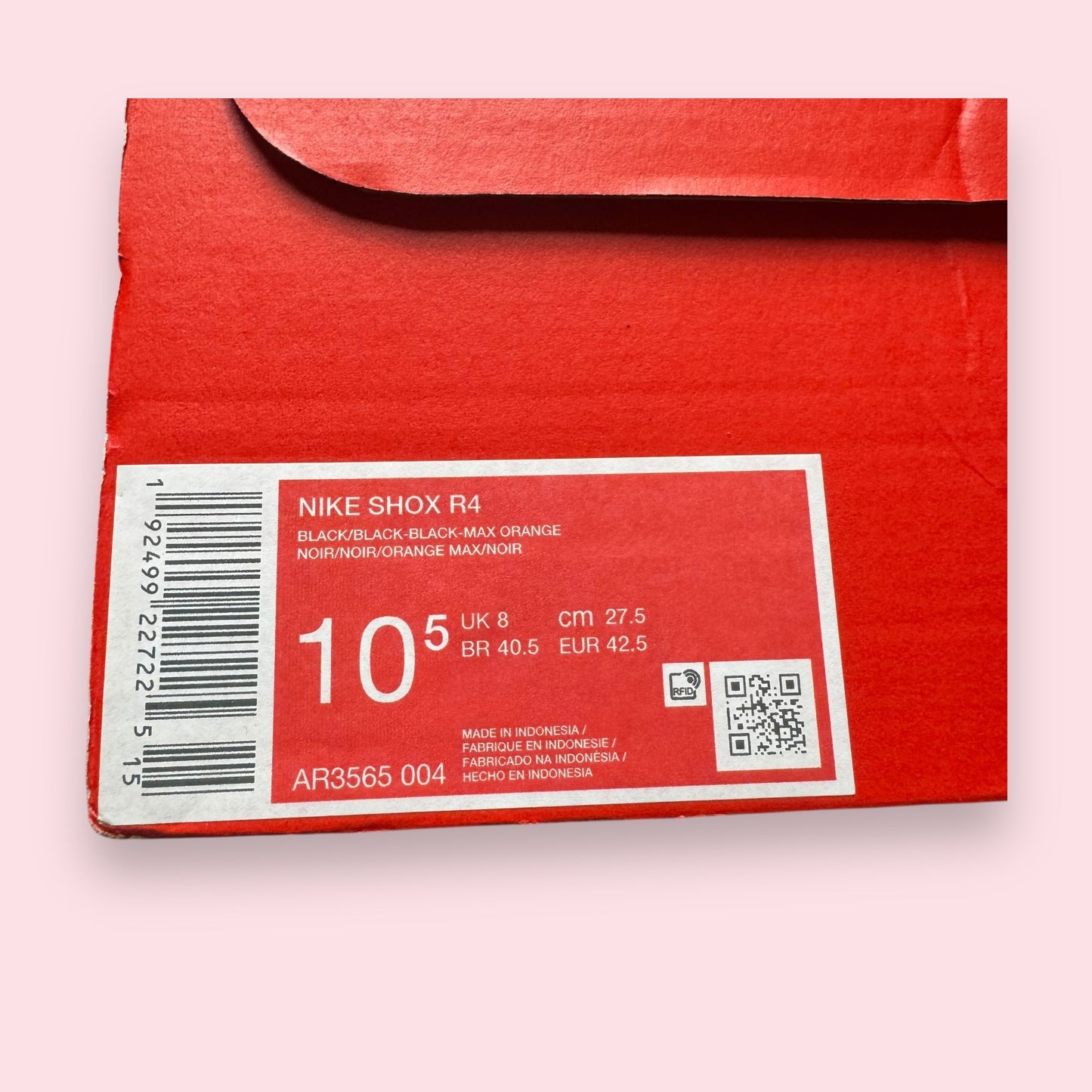 Shox R4 Black - 42.5