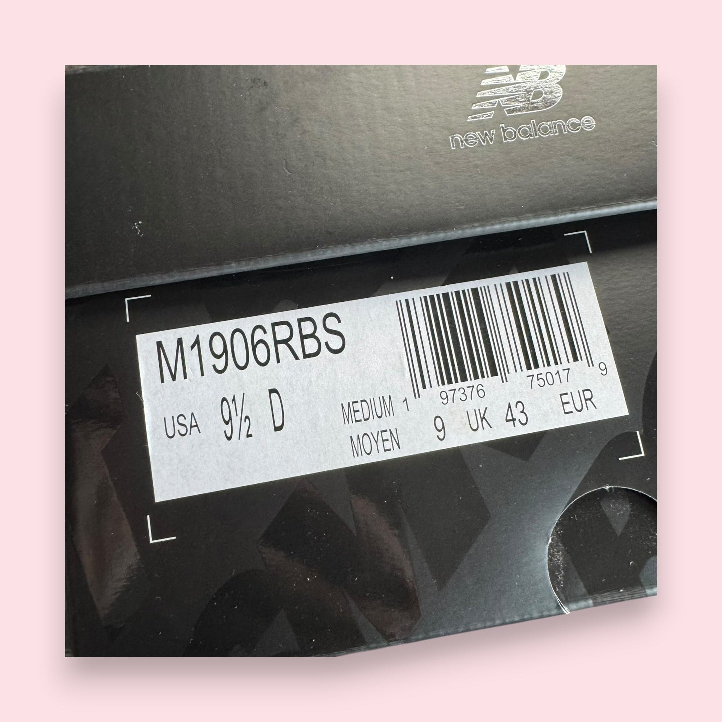New Balance 1906R The Basement Night Chrome - 43