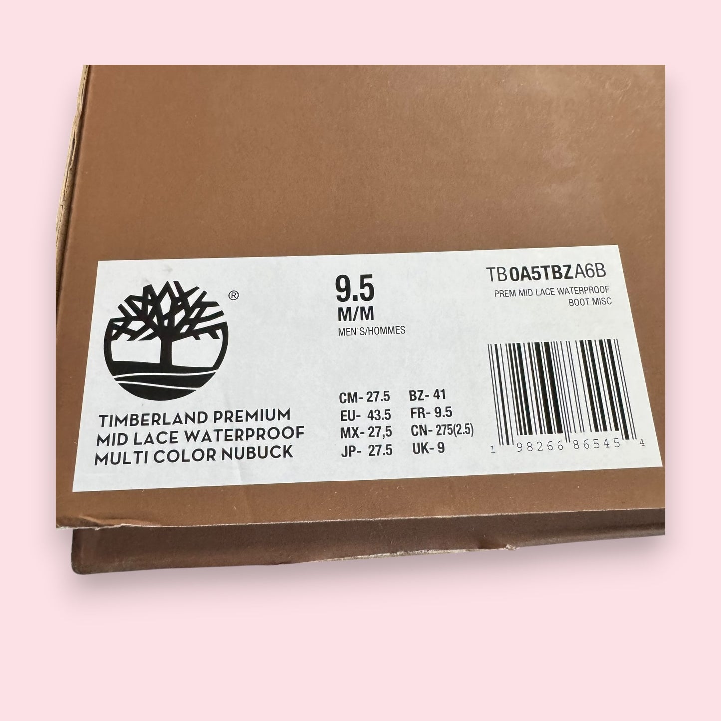 Timberland Supreme Patchwork Multicolore - 43