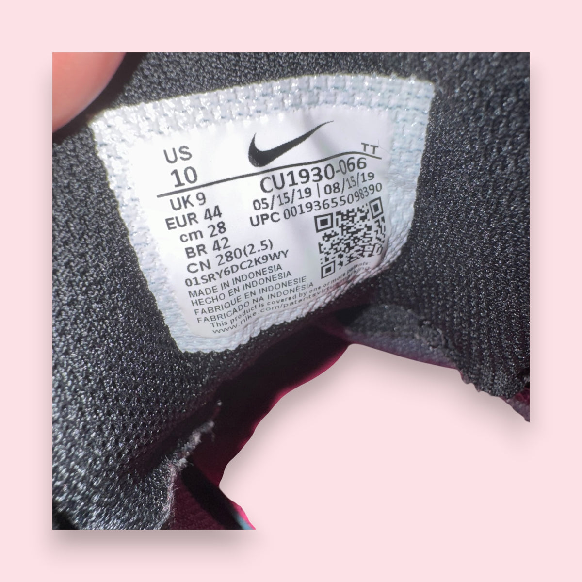 Air Max 95 Black Pink - 44