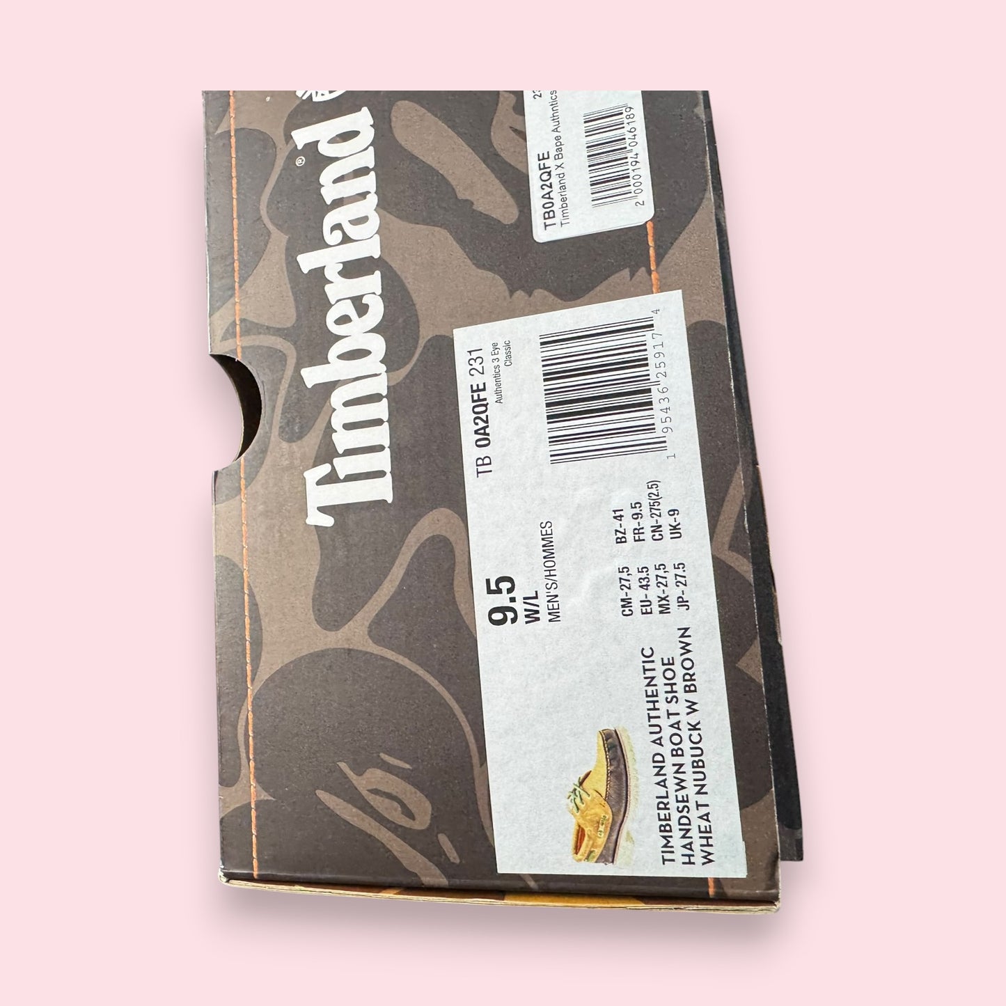 Timberland Bape Bateau - 43
