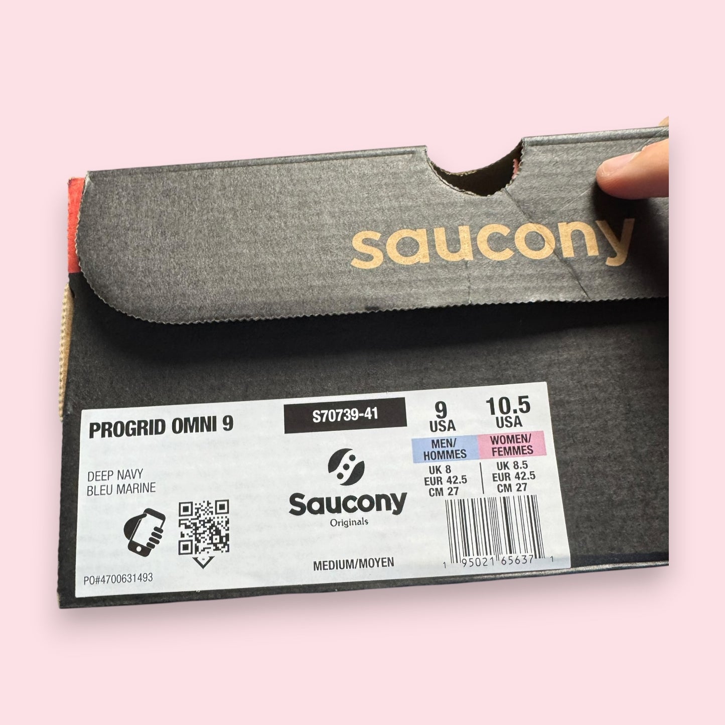 Saucony Omni 9 Blue - 42.5