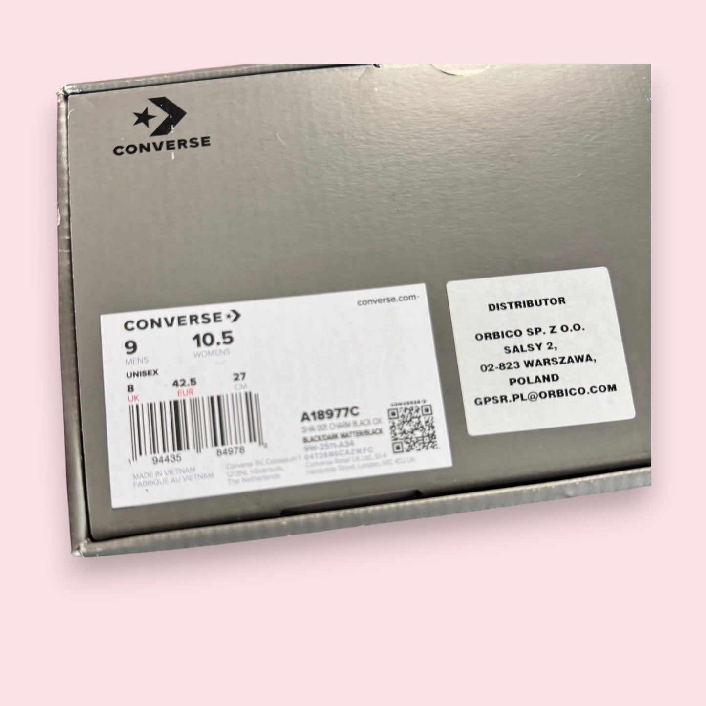 Converse Shai Black - 42.5
