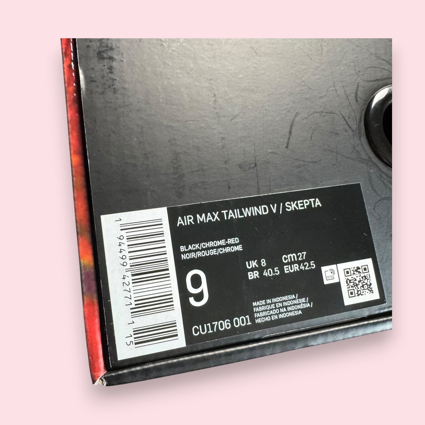 Air Max Tailwind 5 Skepta Red - 42.5
