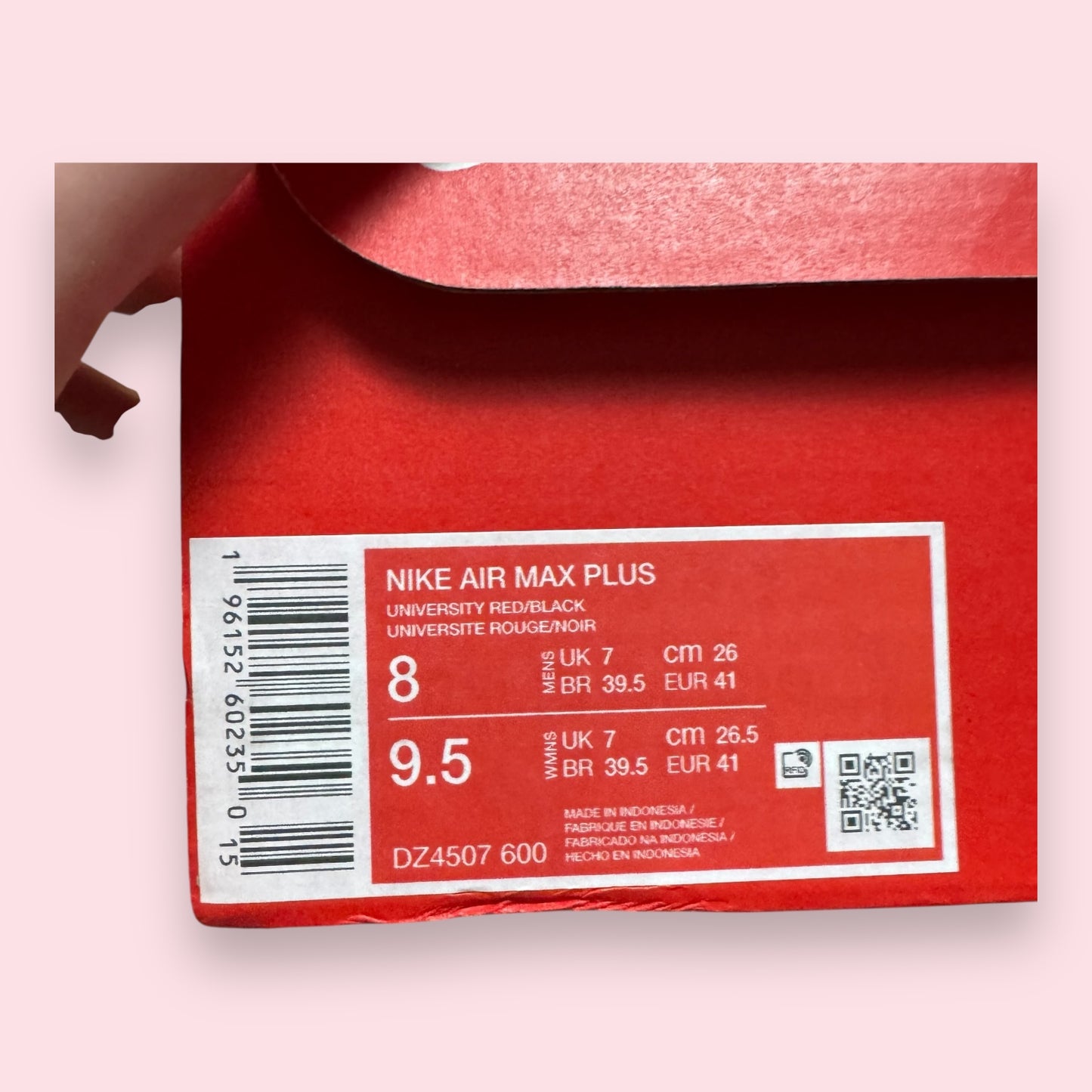 AirMax Plus TN Bred Reflective - 41