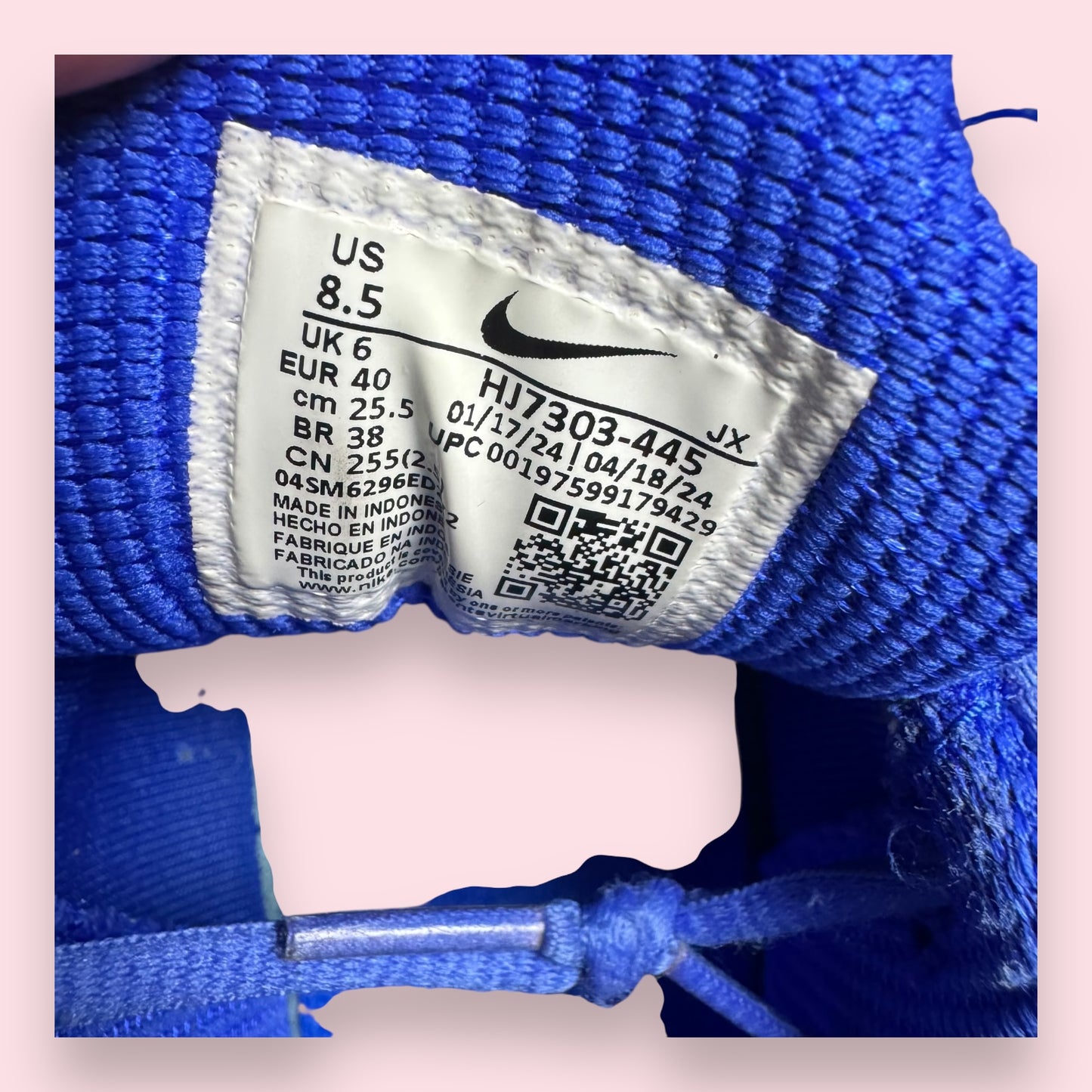 Shox R4 Blue Racer - 40