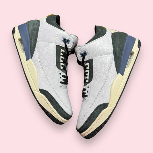 Jordan 3 White/Blue A Ma Maniere - 45