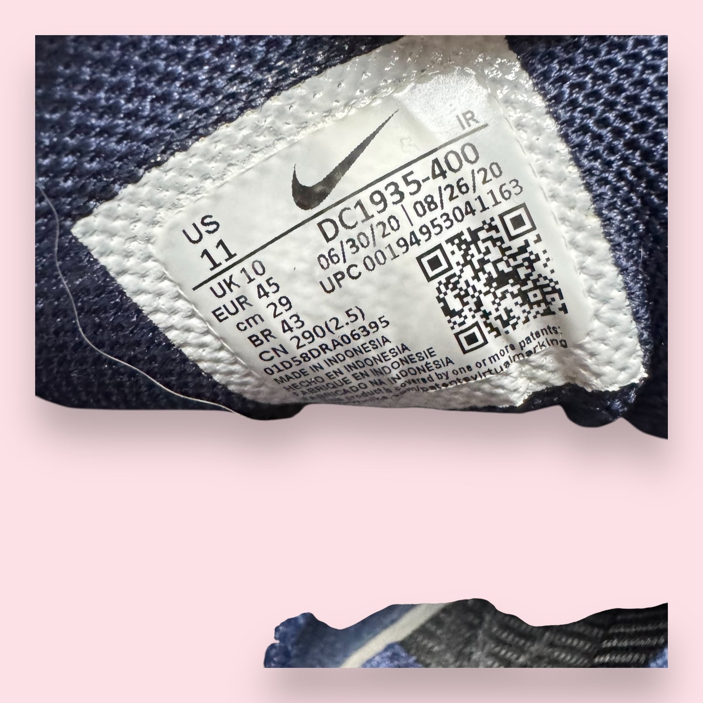 Air Max Plus Midnight Navy - 45