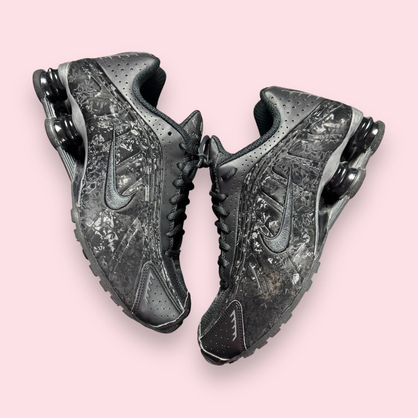 Shox R4 Black Floral - 42.5
