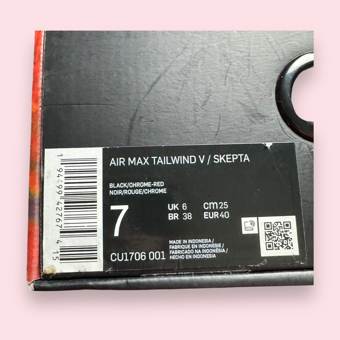Air Max Tailwind 5 Skepta Red - 40
