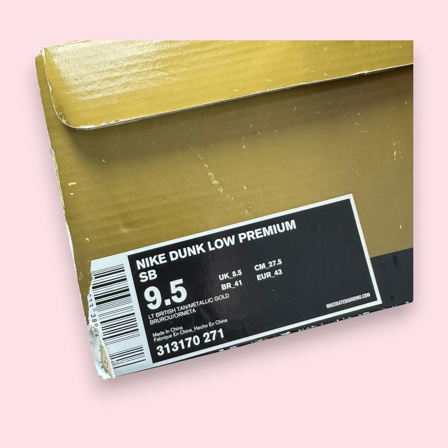 Dunk SB Low Gibson - 43