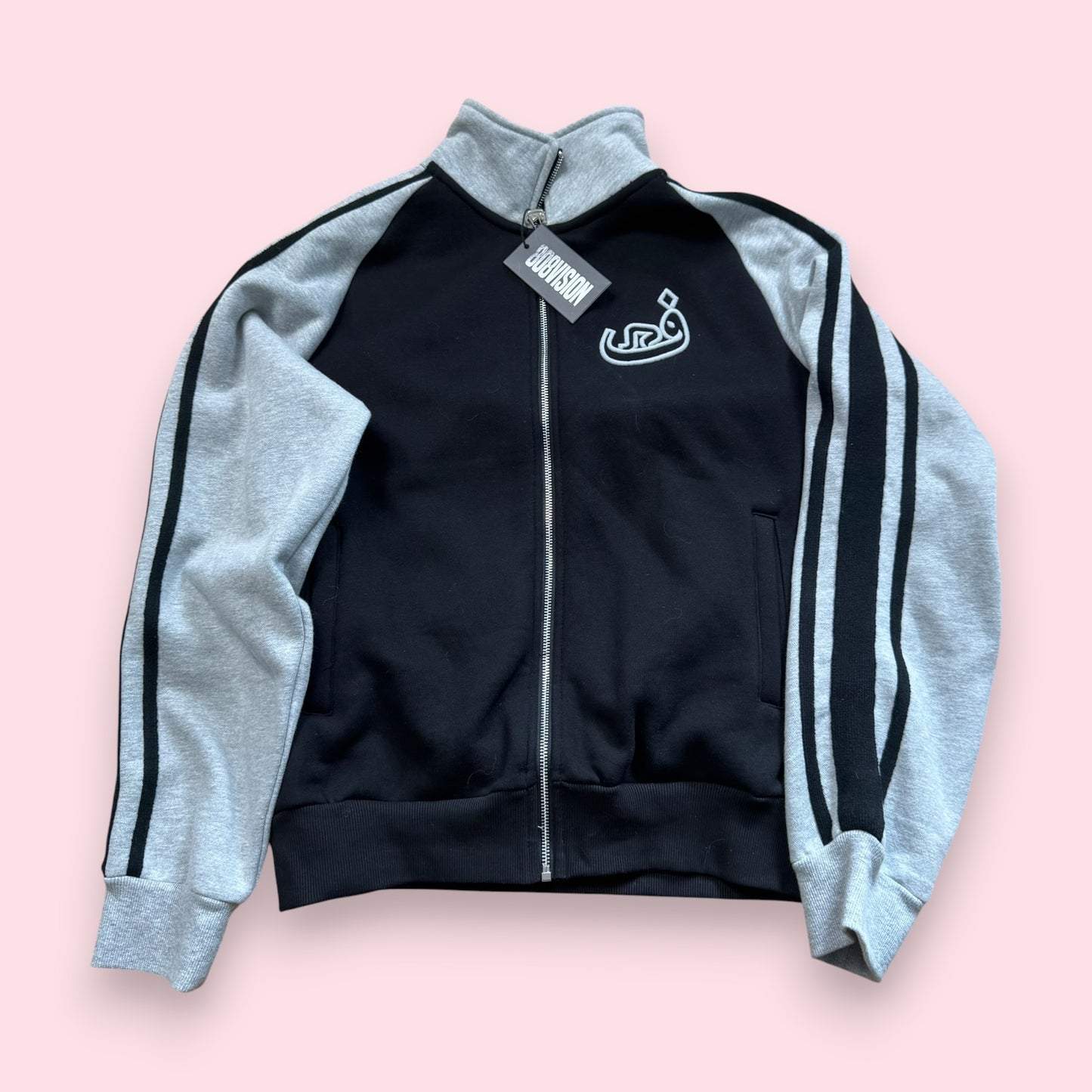 808 Vision Zip Collar Black - M