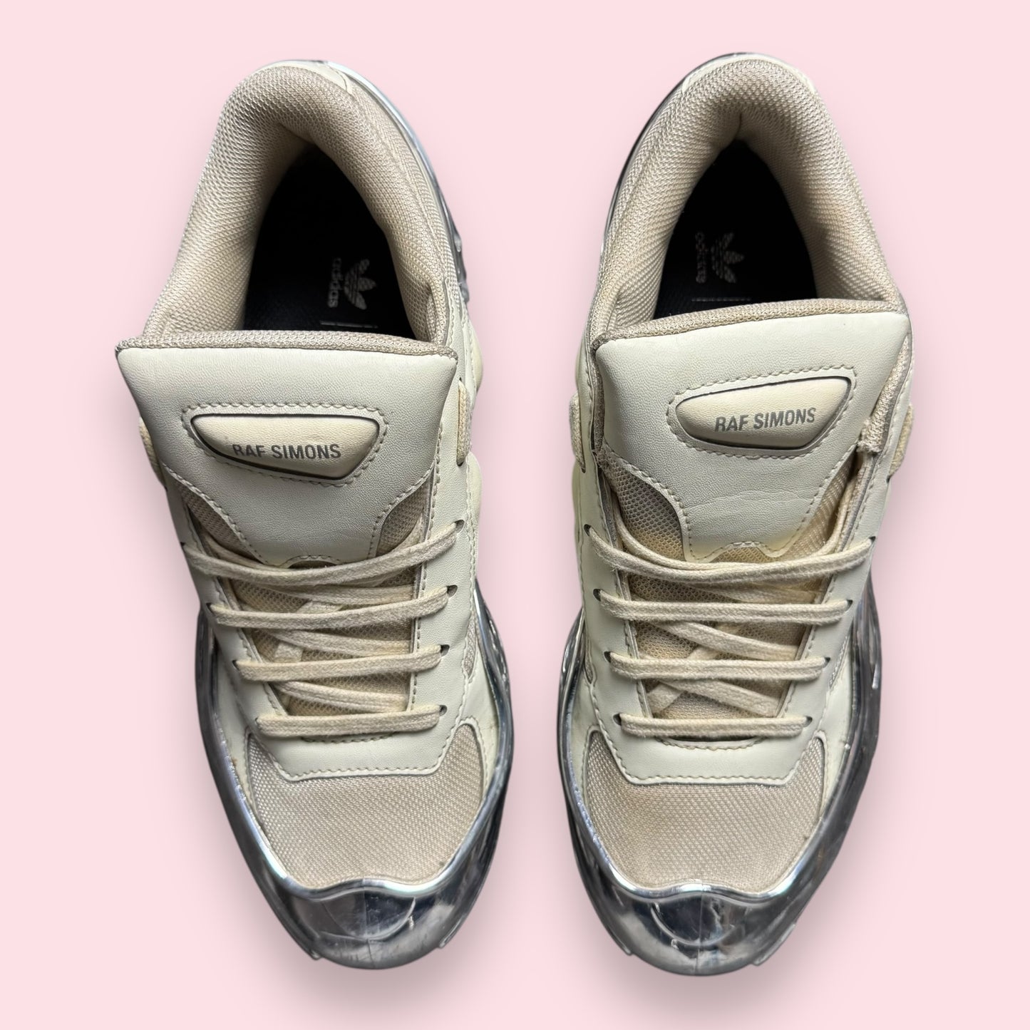 Adidas Raf Simons Ozweego White/Silver - 40.5