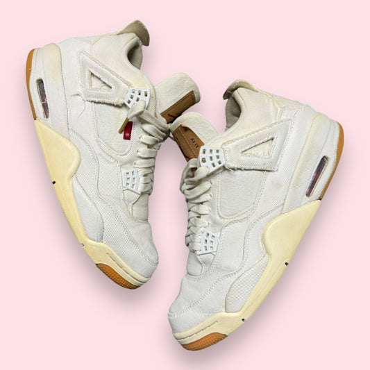 Jordan 4 Retro Lévis White - 45