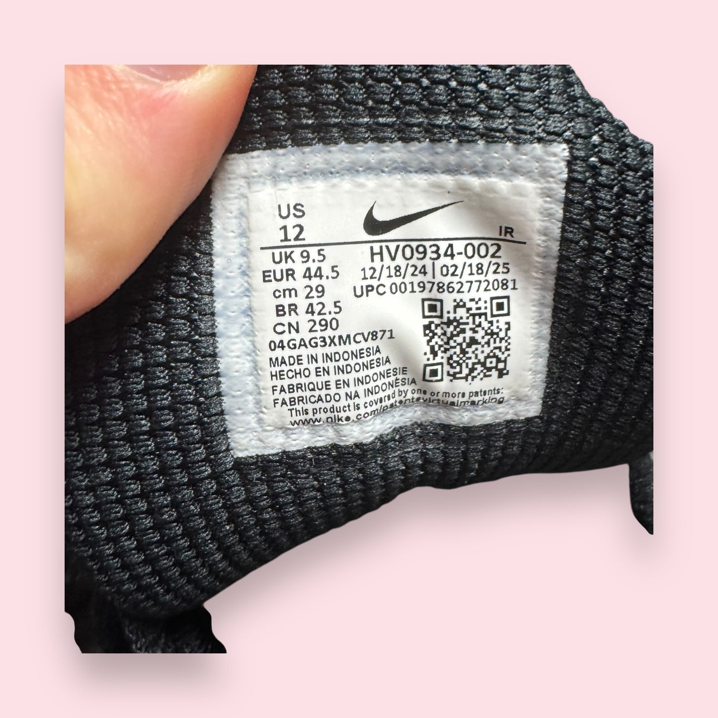 Shox R4 Black Floral - 44.5