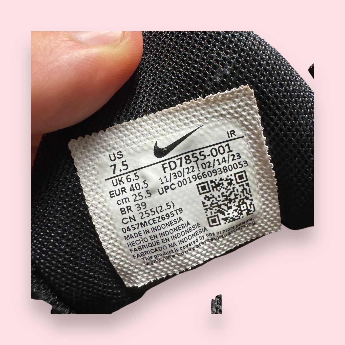 Air Max Plus Tn A Cold Wall ACW Black - 40.5