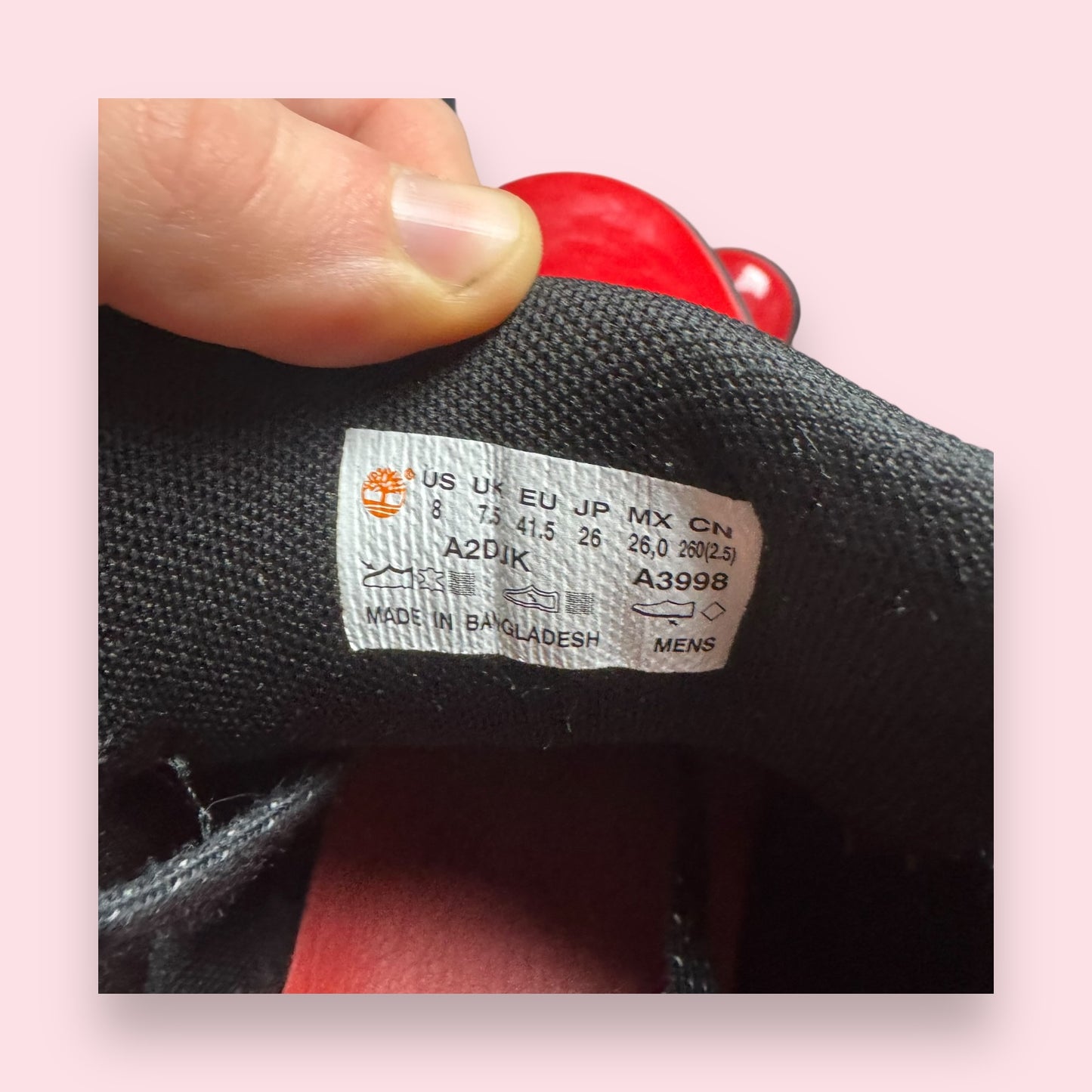 Timberland Supreme Red - 41.5