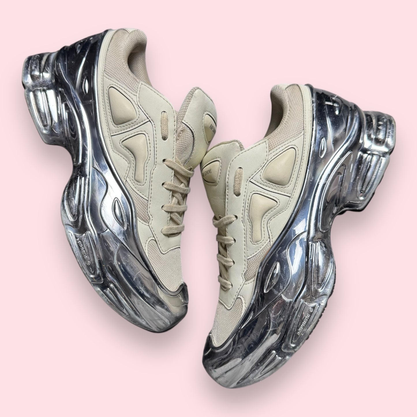 Adidas Raf Simons Ozweego White/Silver - 40.5