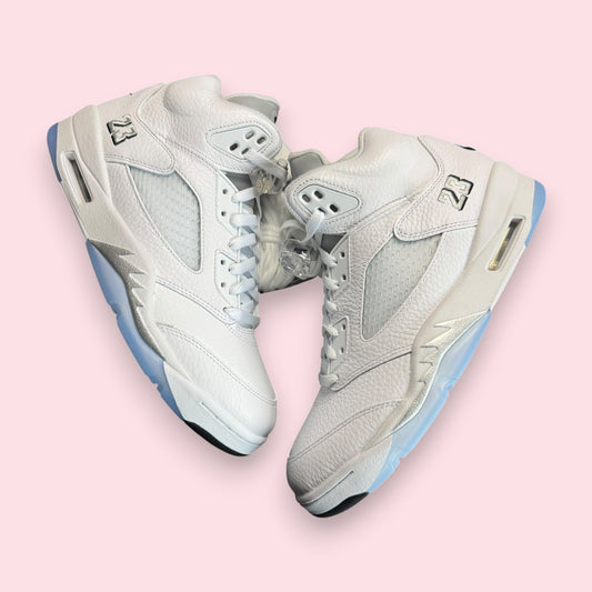 Jordan 5 White Metallic - 43
