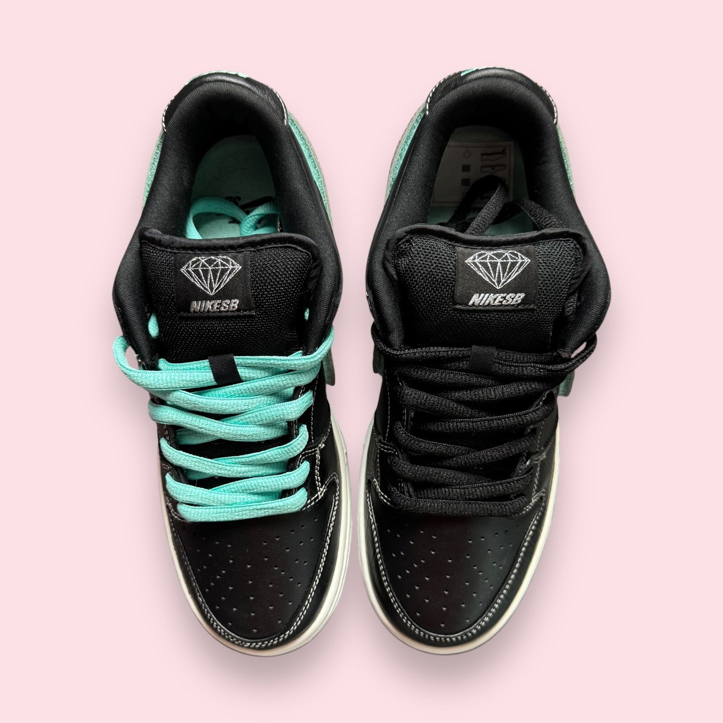 Dunk Low SB Diamond Supply Co. Black - 41