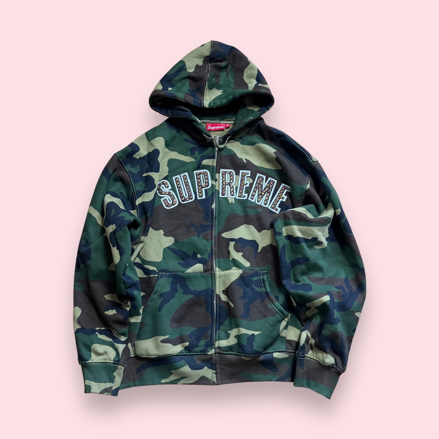 Supreme b.b. Simon Camo Zip - L