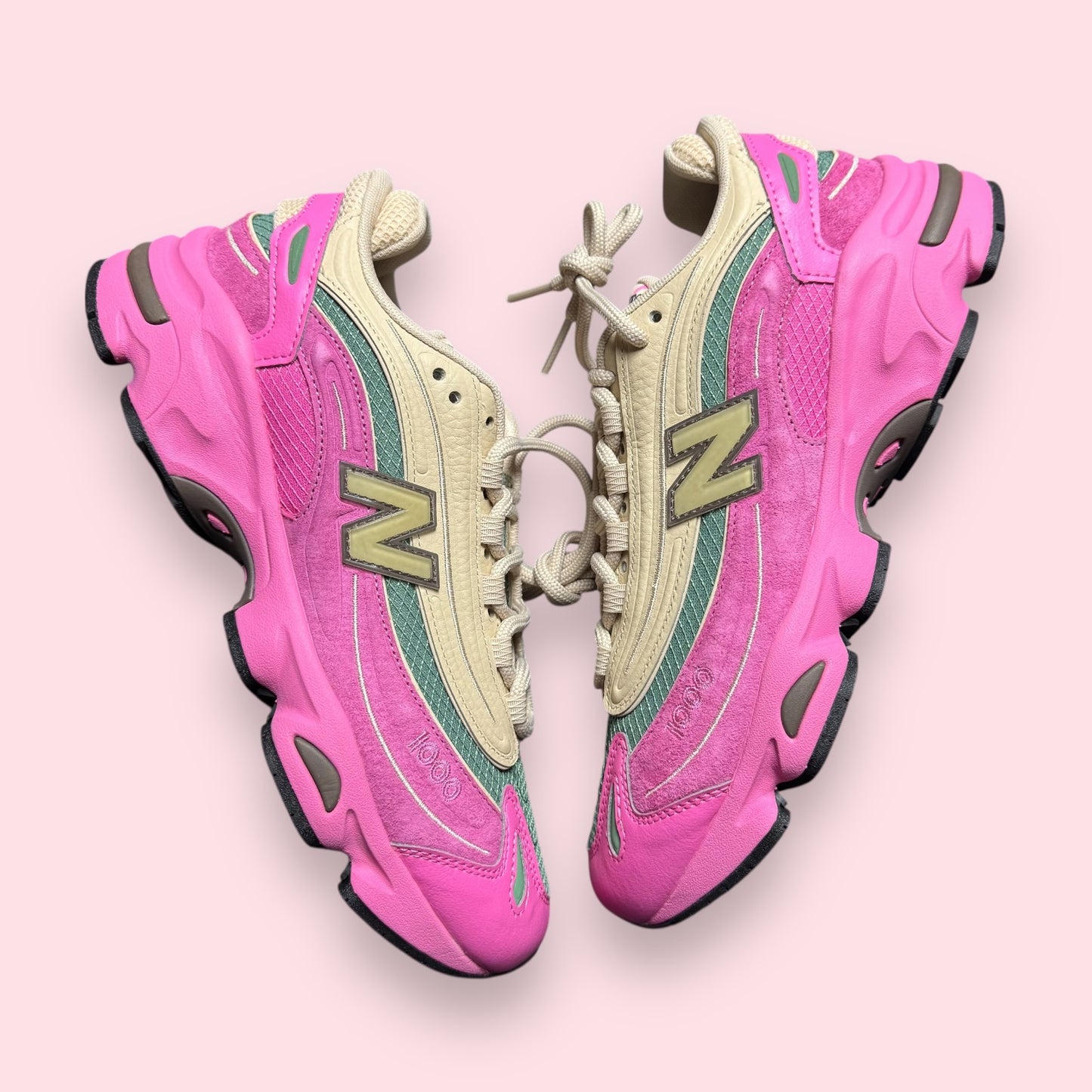 New Balance 1000 Pink/Green/Beige - 43