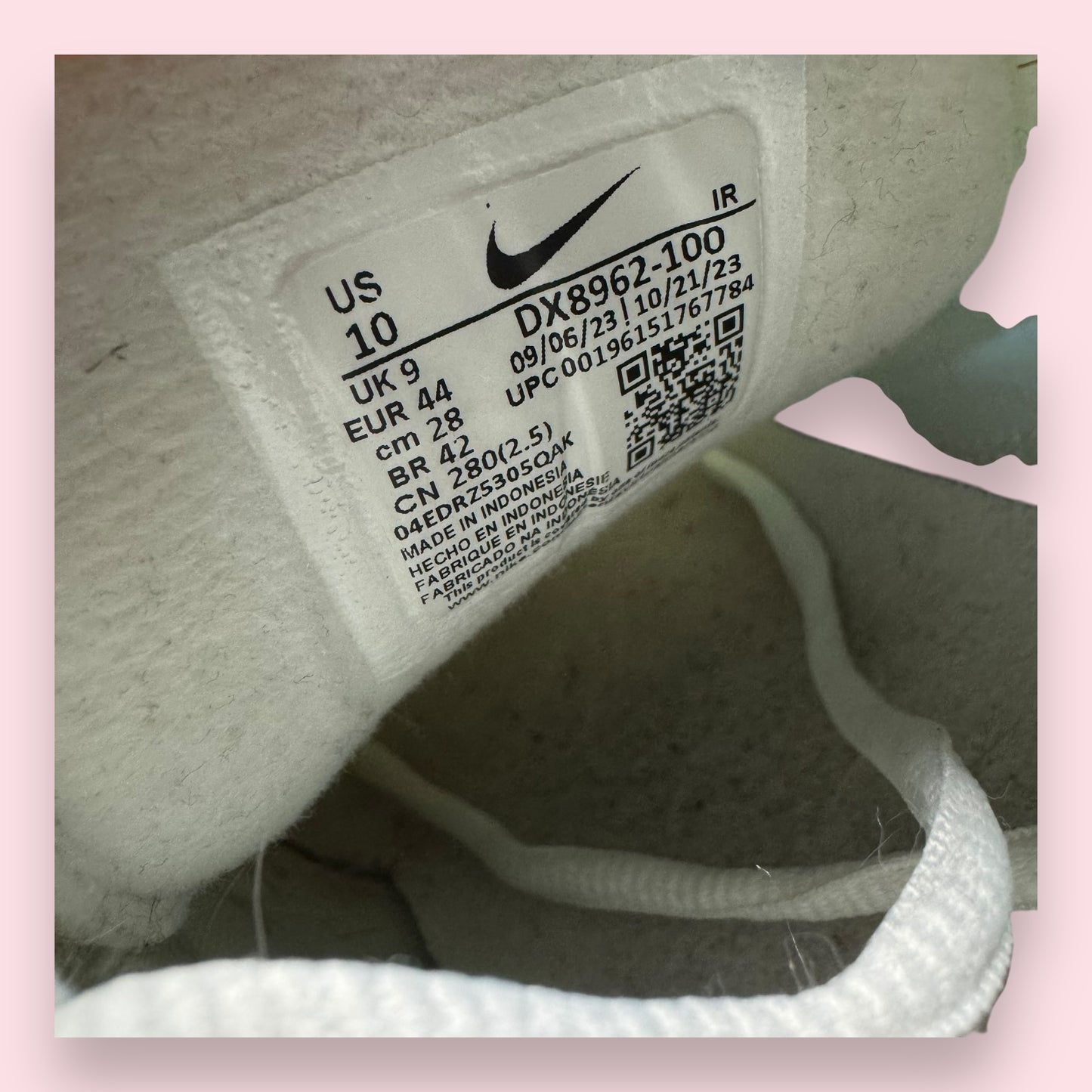 Air Max Plus Tn Swoosh Peinture White Blue - 44