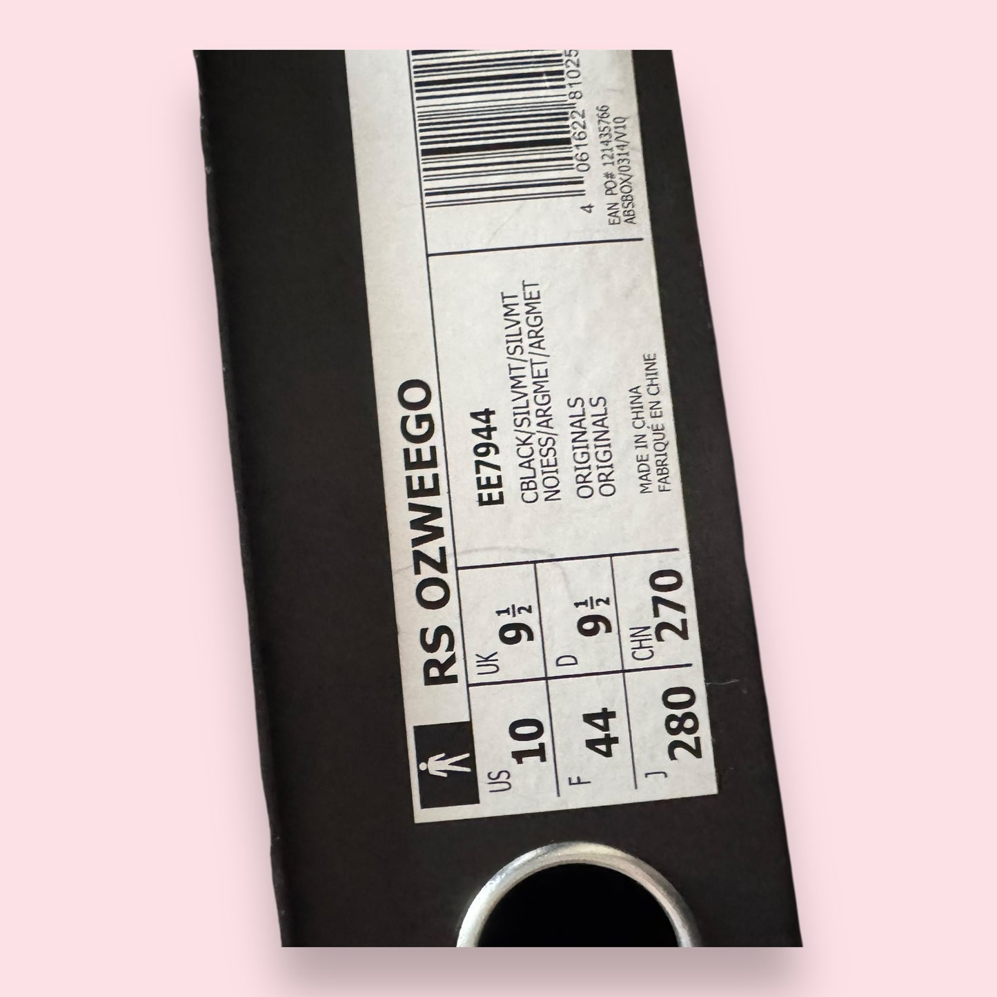 Adidas Ozweego Raf Simons Black Silver - 44