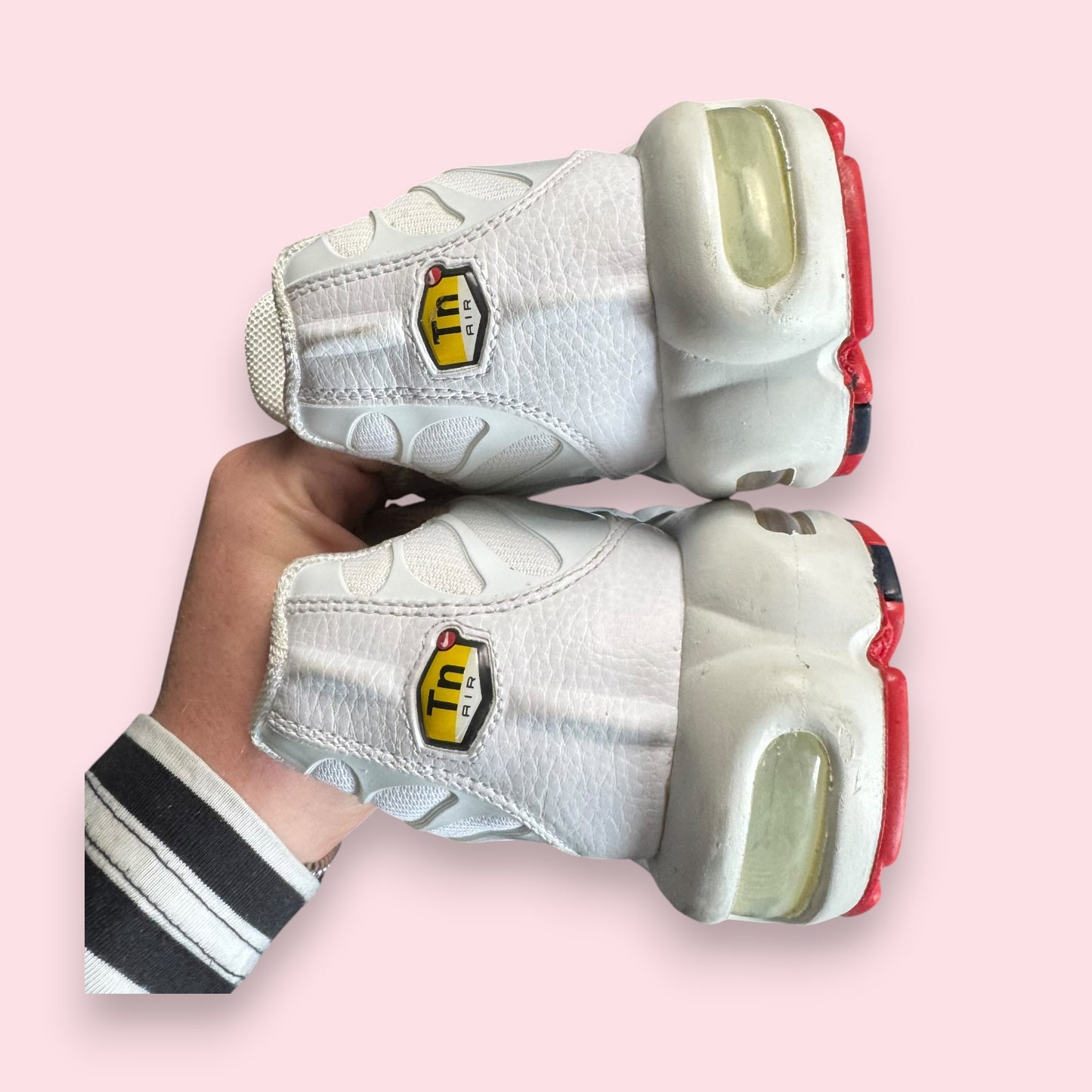Air Max Plus Tn White Red - 43