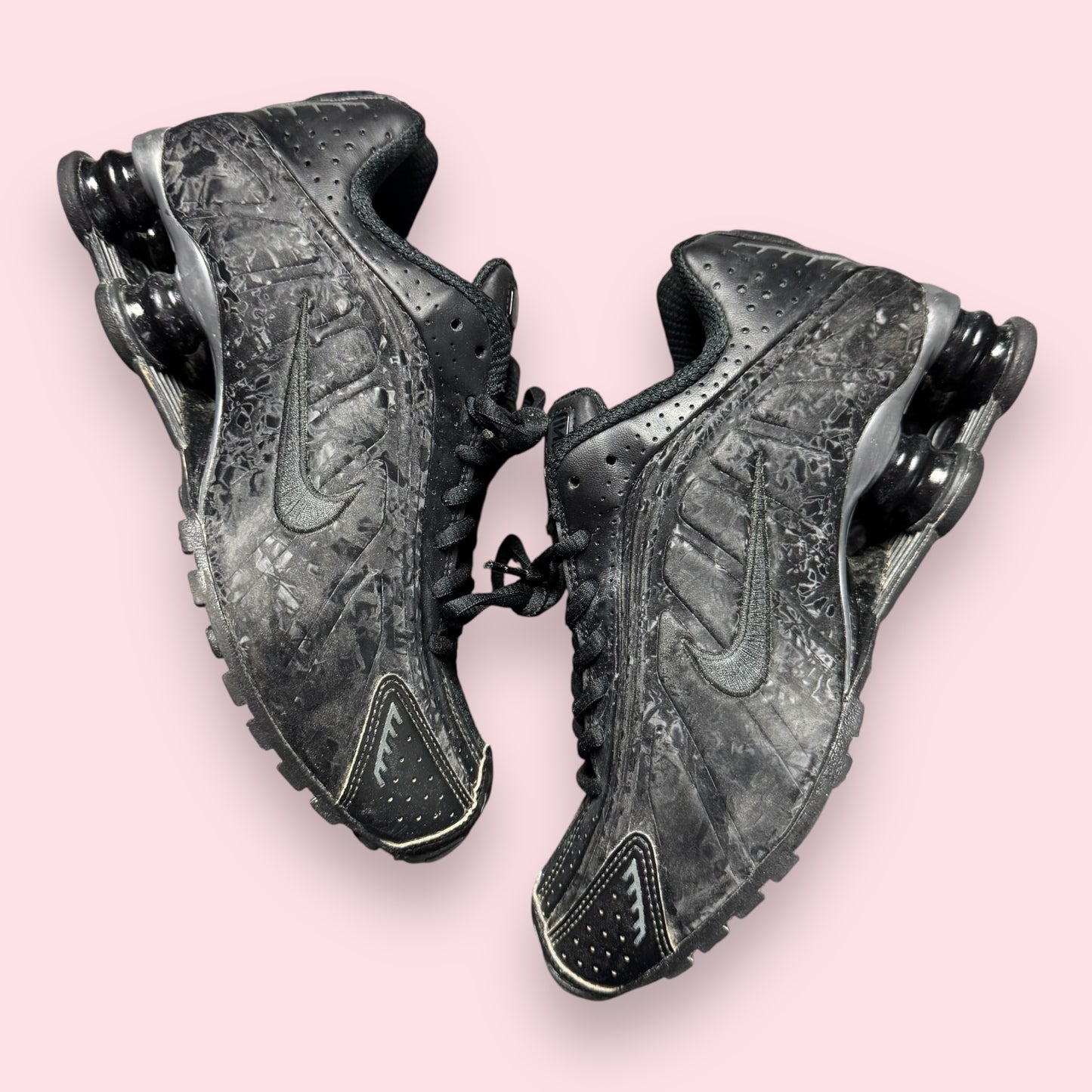 Shox R4 Black Floral - 37.5