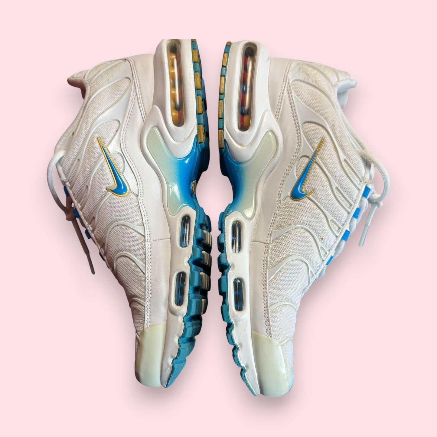 Air Max Plus Tn White Blue - 44