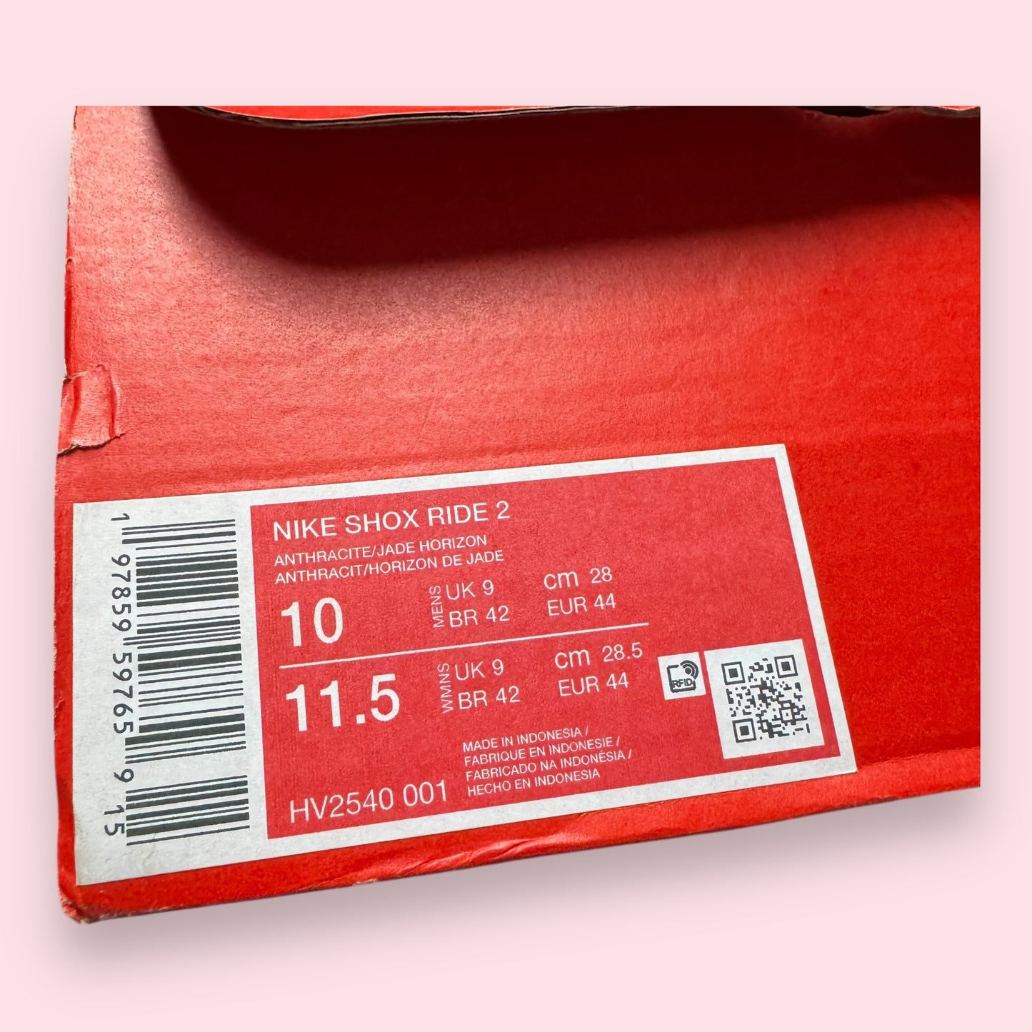 Shox Ride 2 Anthracite - 44