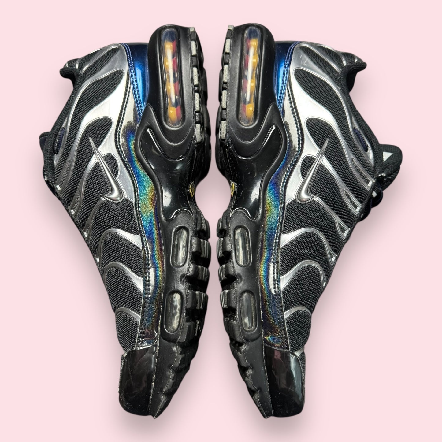 Air Max Plus Tn Silver Black - 45
