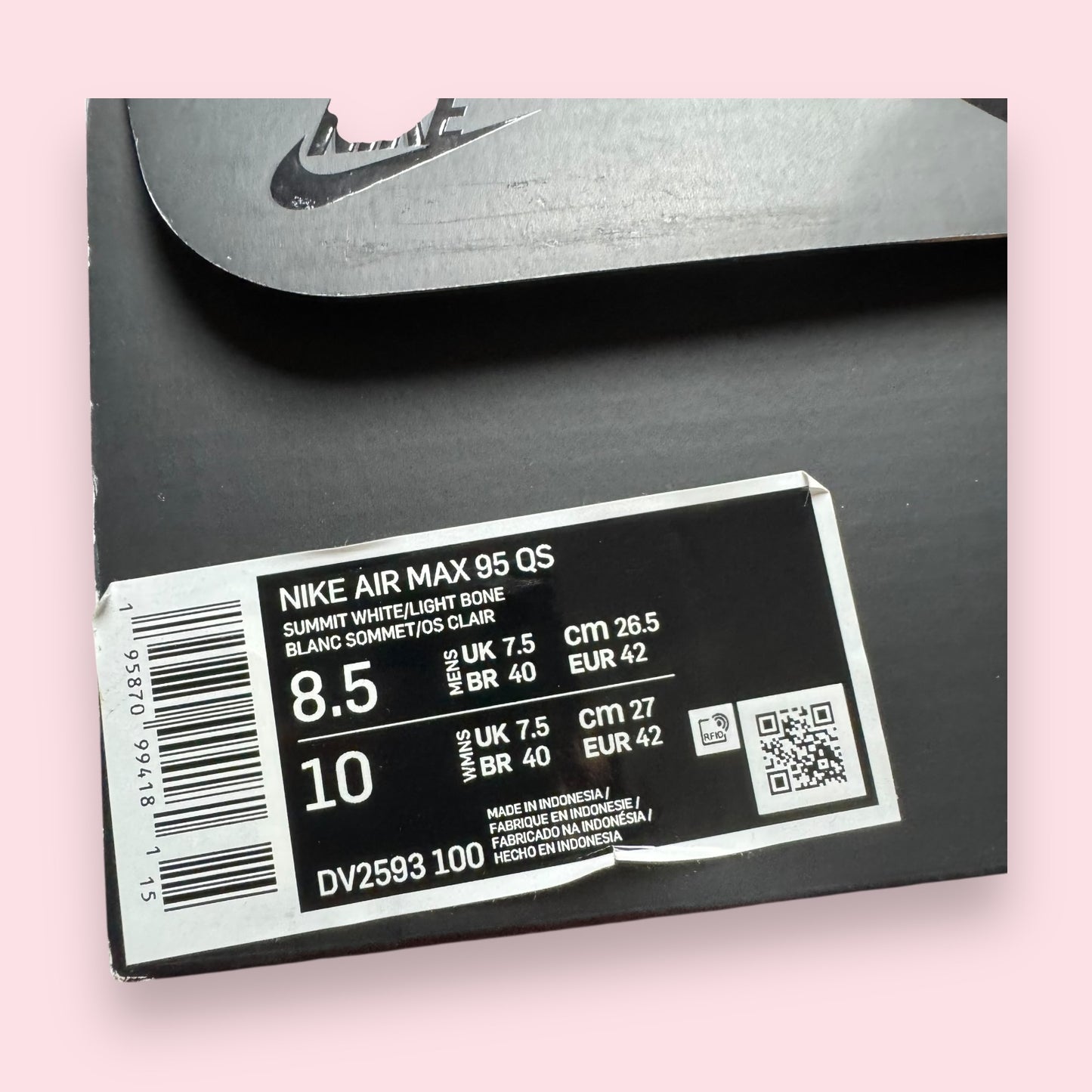 Air Max 95 Anatomy Of Air White - 42