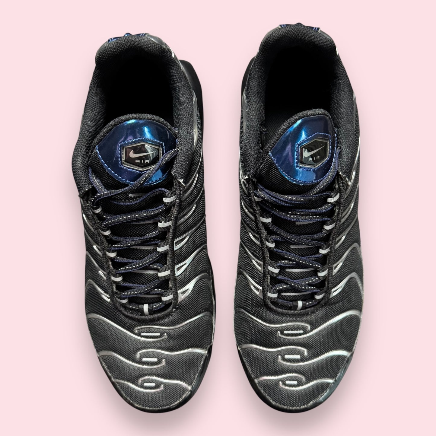 Air Max Plus Tn Silver Black - 45